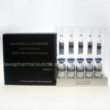 Skin Whitening Injection Cosmetics Gsh Lyophilized Glutathione Injection